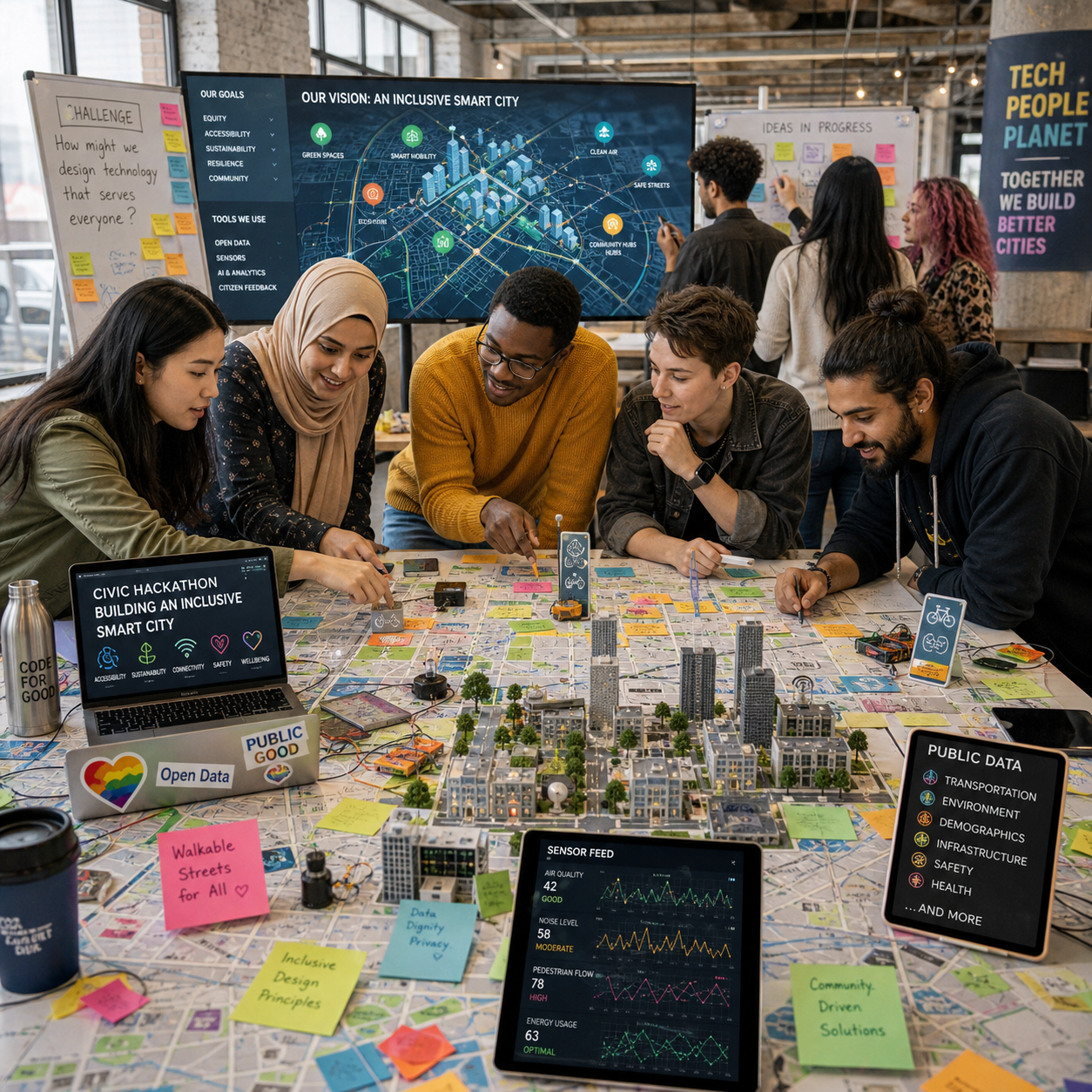 Tecnologías emergentes aplicadas a soluciones urbanas: ideas para hackathons cívicos